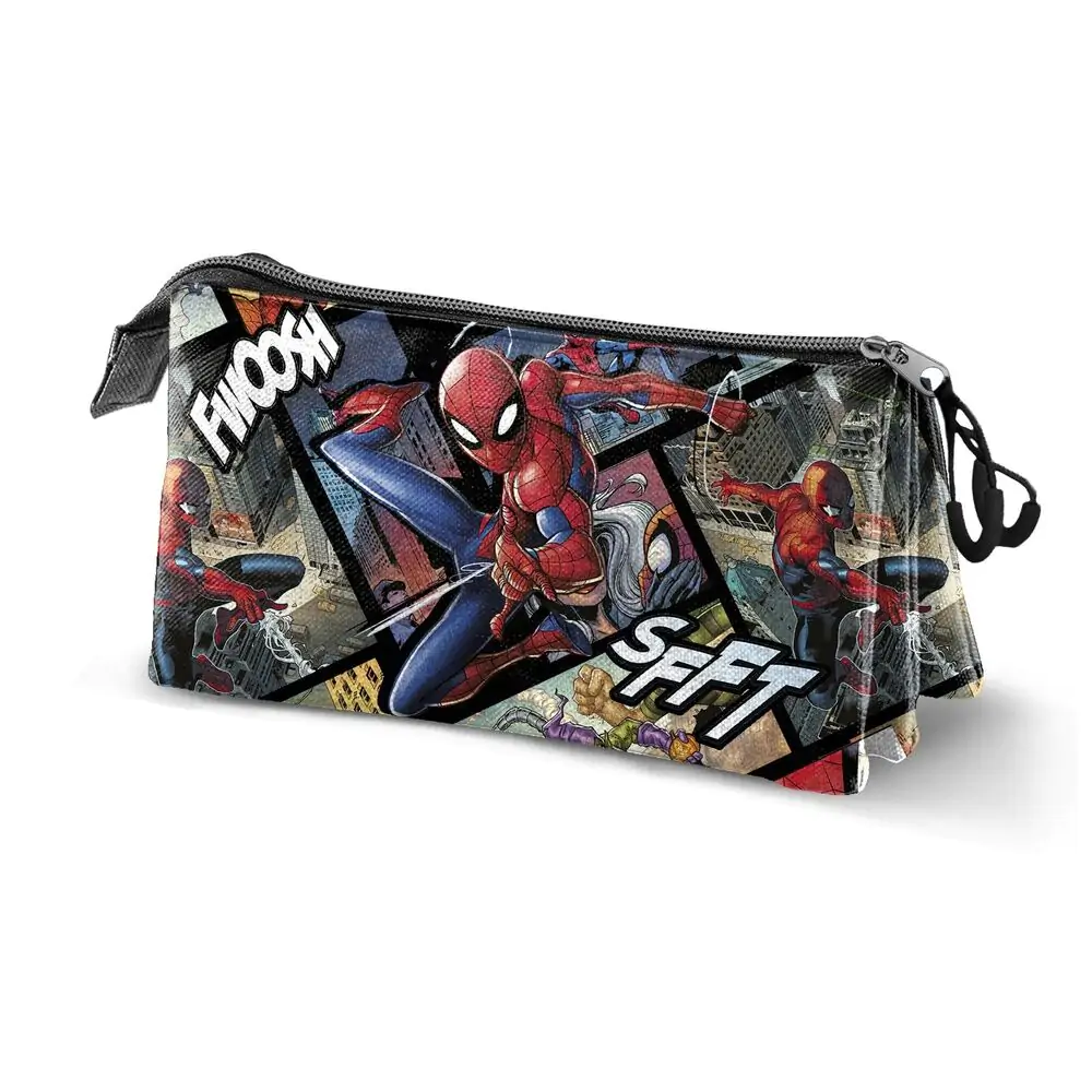 Marvel Spiderman Panels etui triplu pentru creioane poza produsului