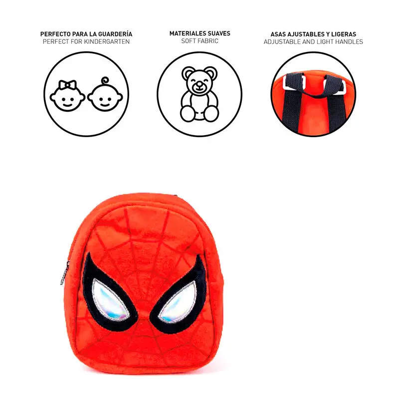 Rucsac de pluș Marvel Spiderman 22cm poza produsului