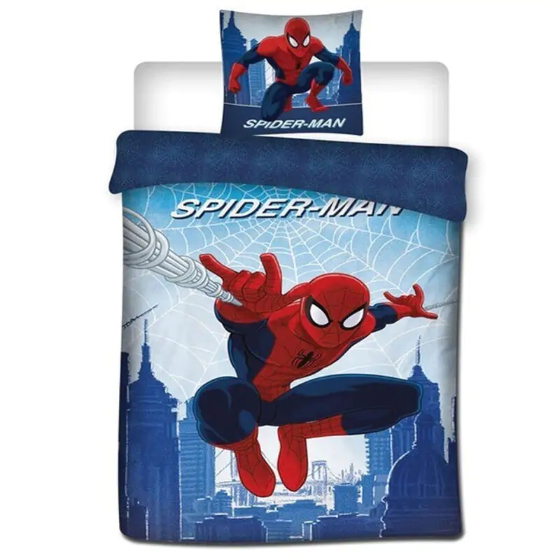 Marvel Spider-Man pilota din policoton, husa pentru pat 90cm poza produsului