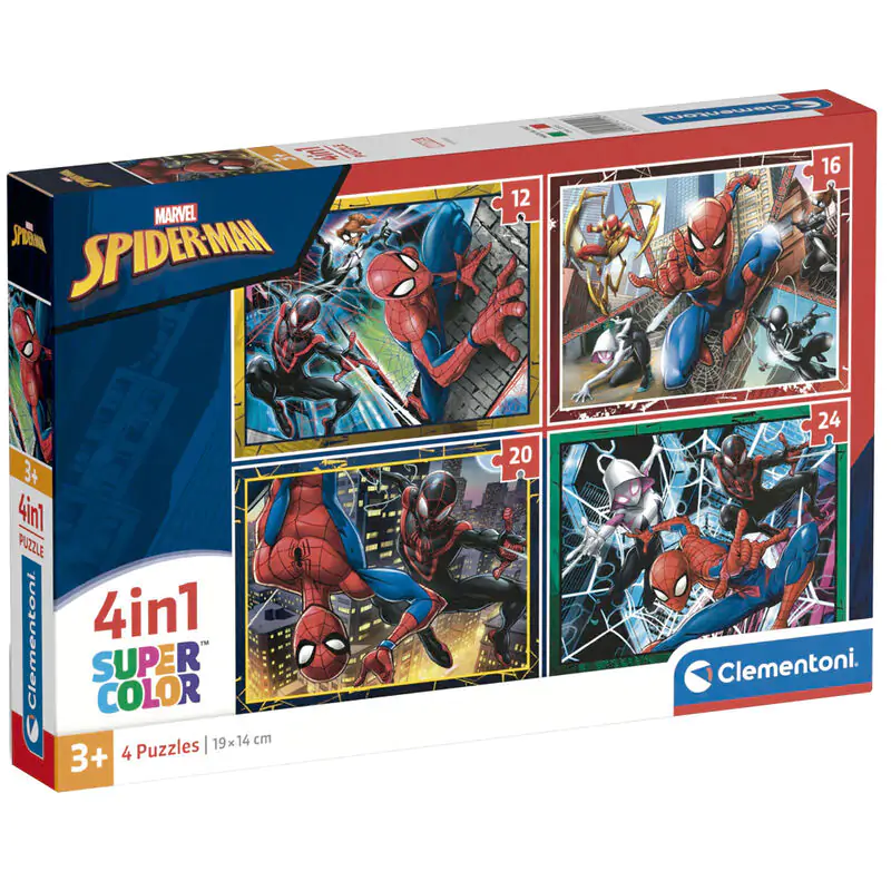 Marvel Spiderman puzzle 12-16-20-24 piese poza produsului