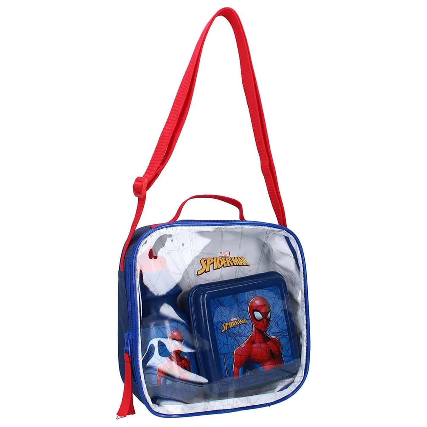 Spider-Man Lunch Bag Set Squeeze the day poza produsului