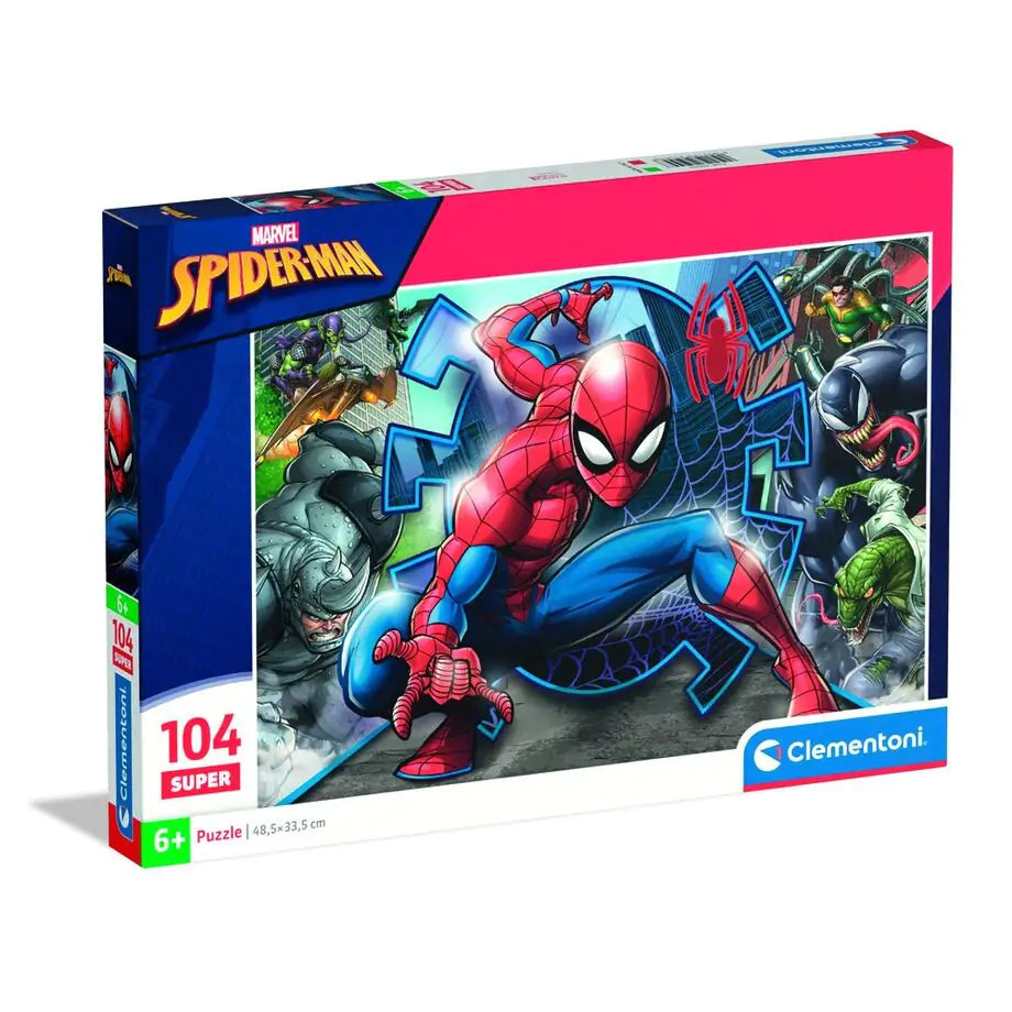 Marvel Spiderman super puzzle 104 piese poza produsului