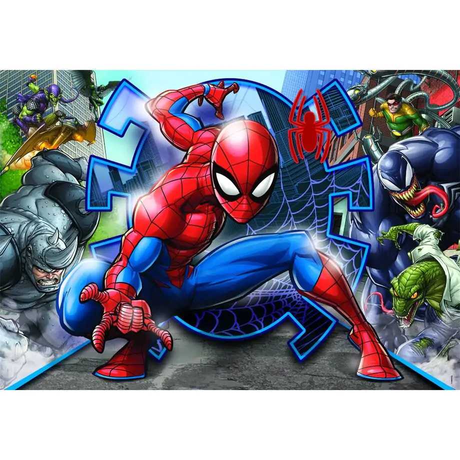 Marvel Spiderman super puzzle 104 piese poza produsului