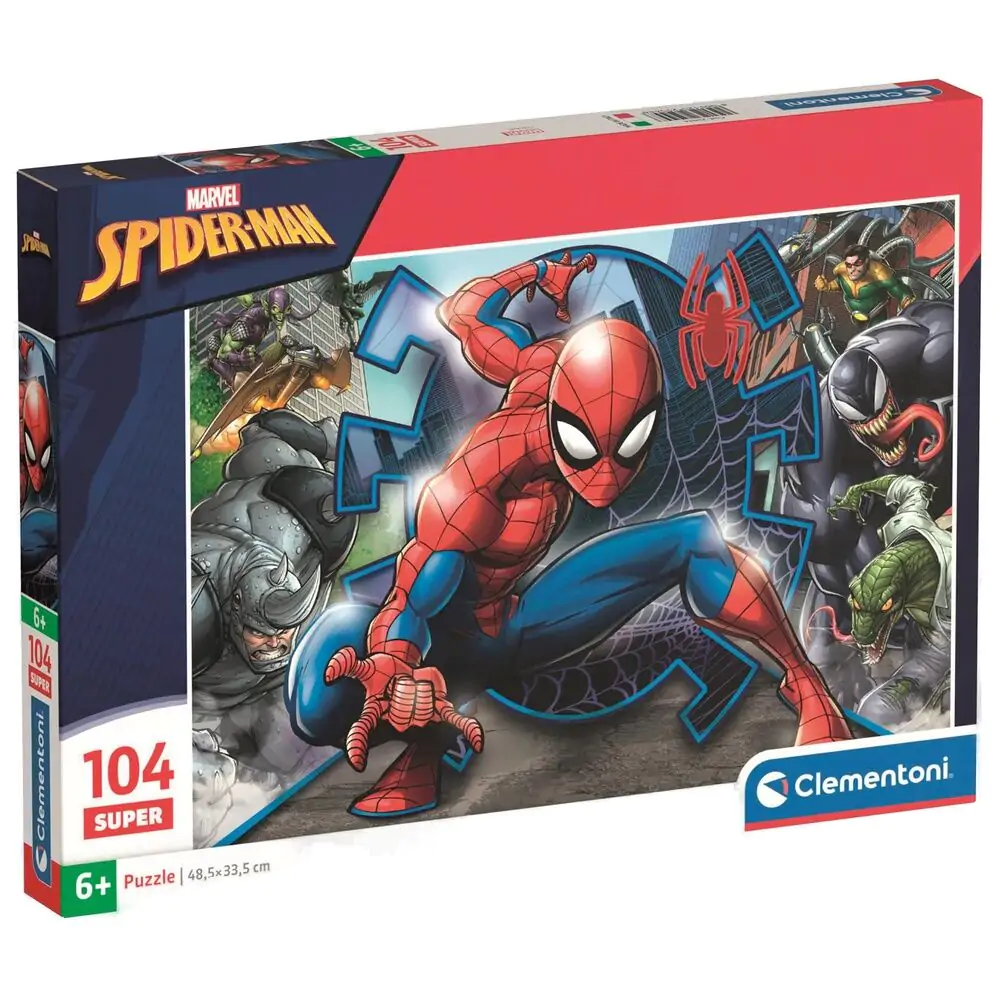 Marvel Spiderman super puzzle 104 piese poza produsului