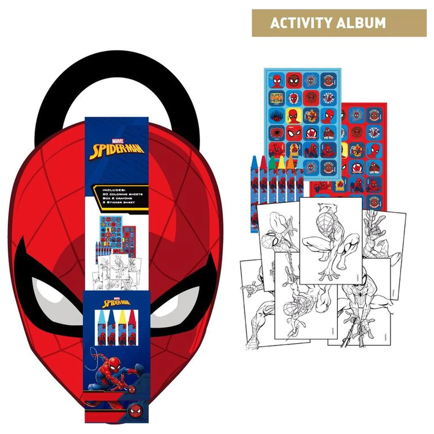 Marvel Spiderman set de activități poza produsului