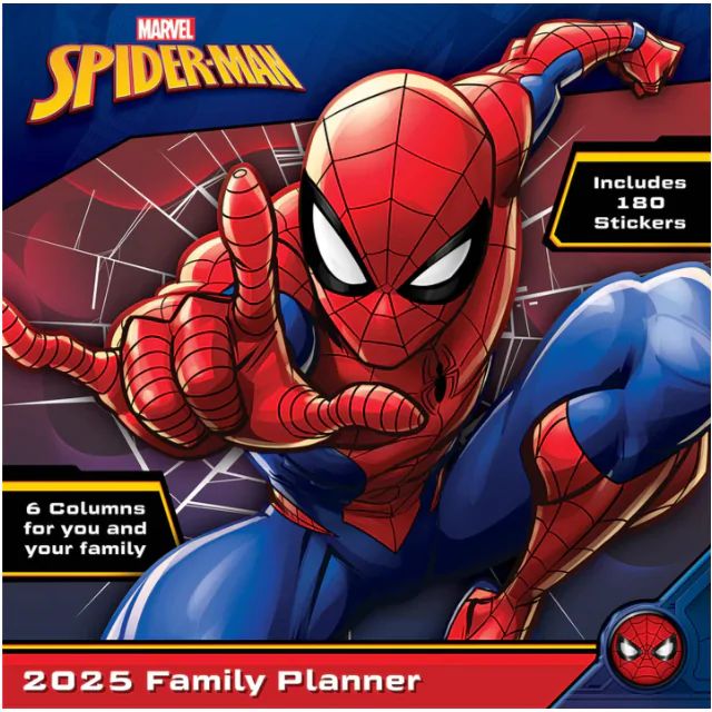 Marvel Spiderman calendar planificare familială poza produsului