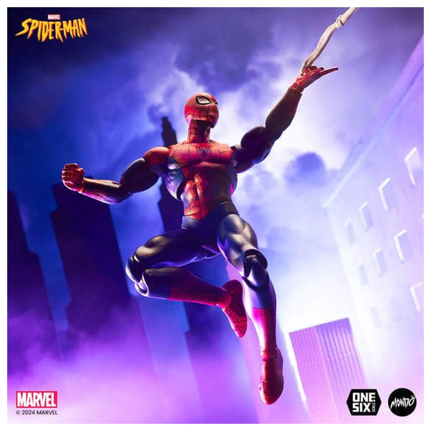 Spider-Man: The Animated Series Figurina de acțiune 1/6 Spider-Man 30 cm poza produsului