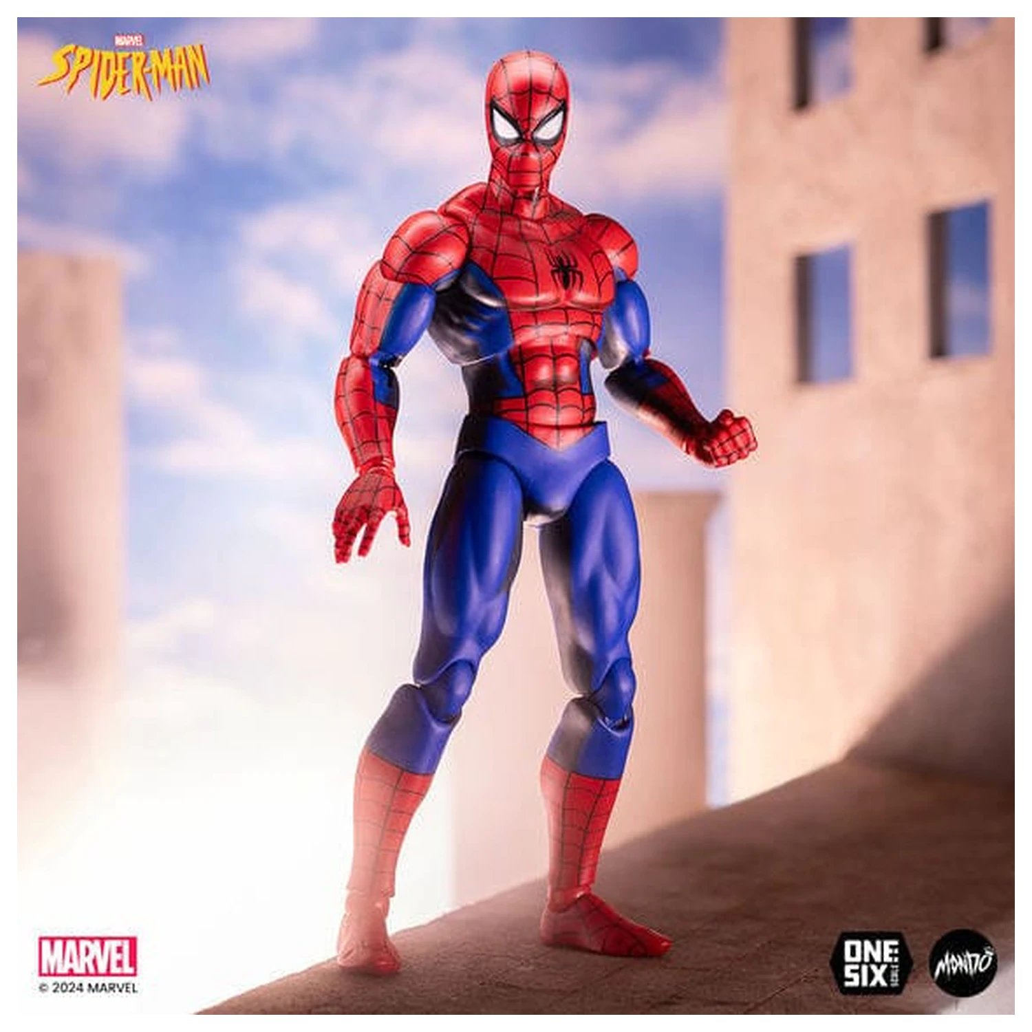 Spider-Man: The Animated Series Figurina de acțiune 1/6 Spider-Man 30 cm poza produsului