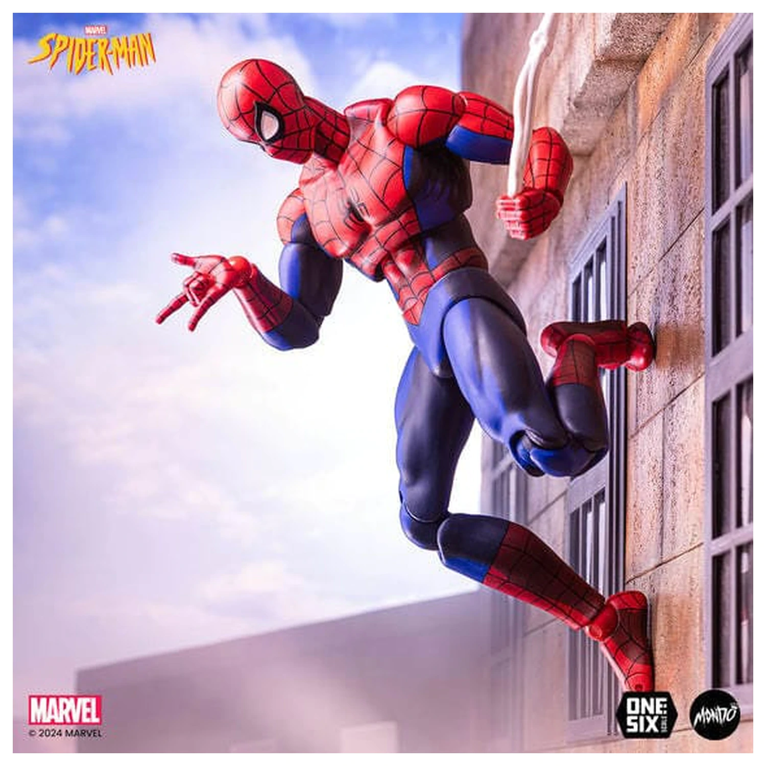 Spider-Man: The Animated Series Figurina de acțiune 1/6 Spider-Man 30 cm poza produsului