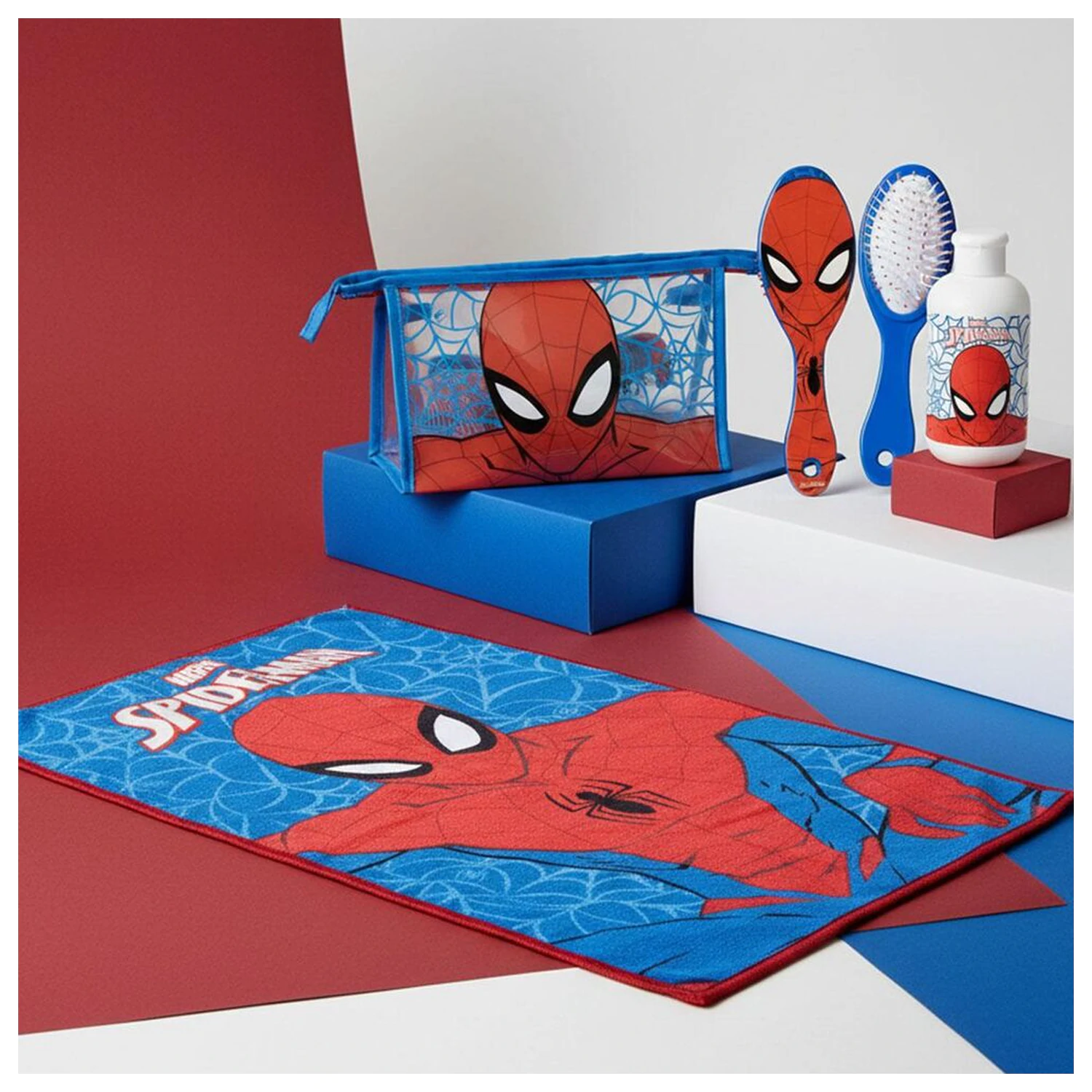 Marvel Spiderman set geanta articole toaleta poza produsului
