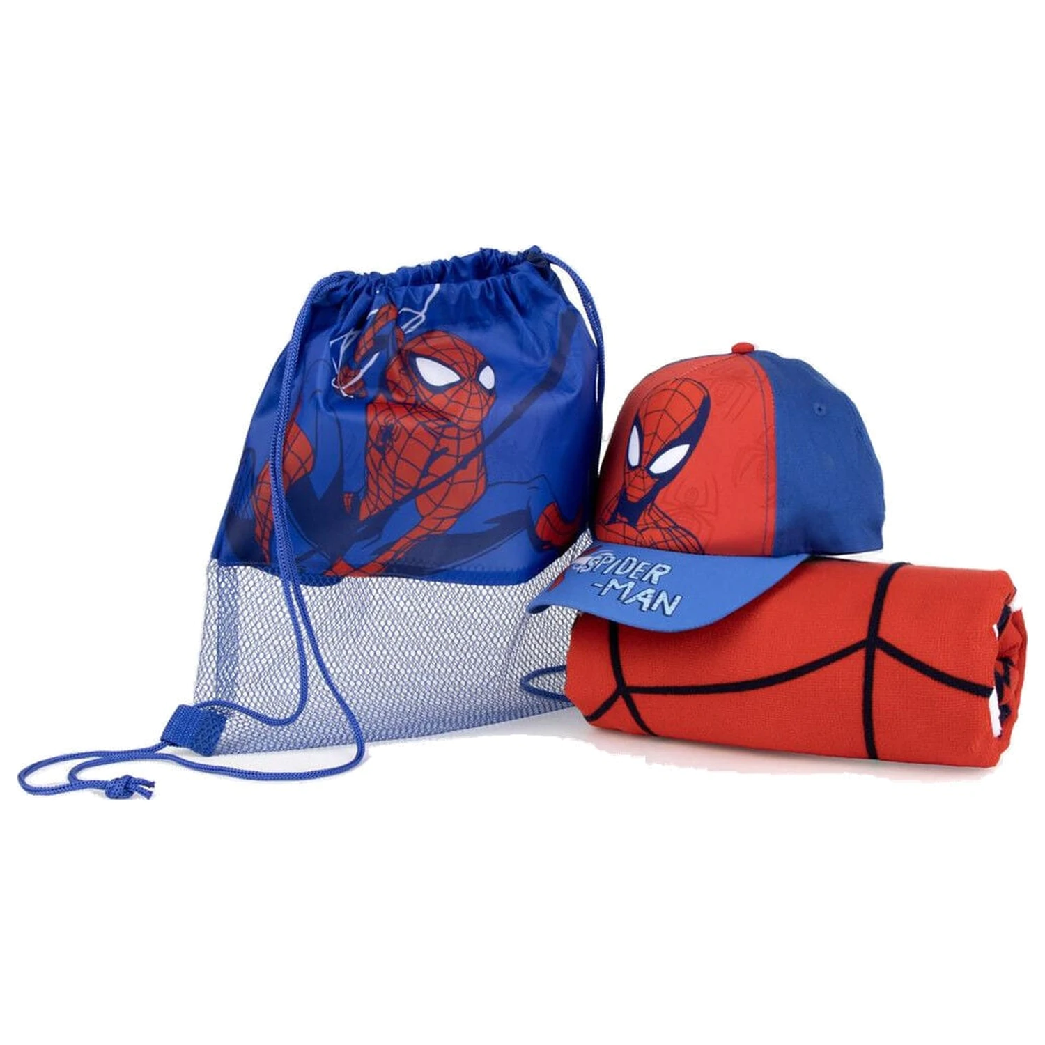 Set Marvel Spiderman Towel, Bag si Cap poza produsului
