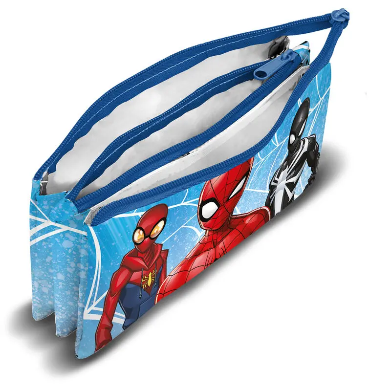 Marvel Spiderman etui triplu pentru creioane poza produsului