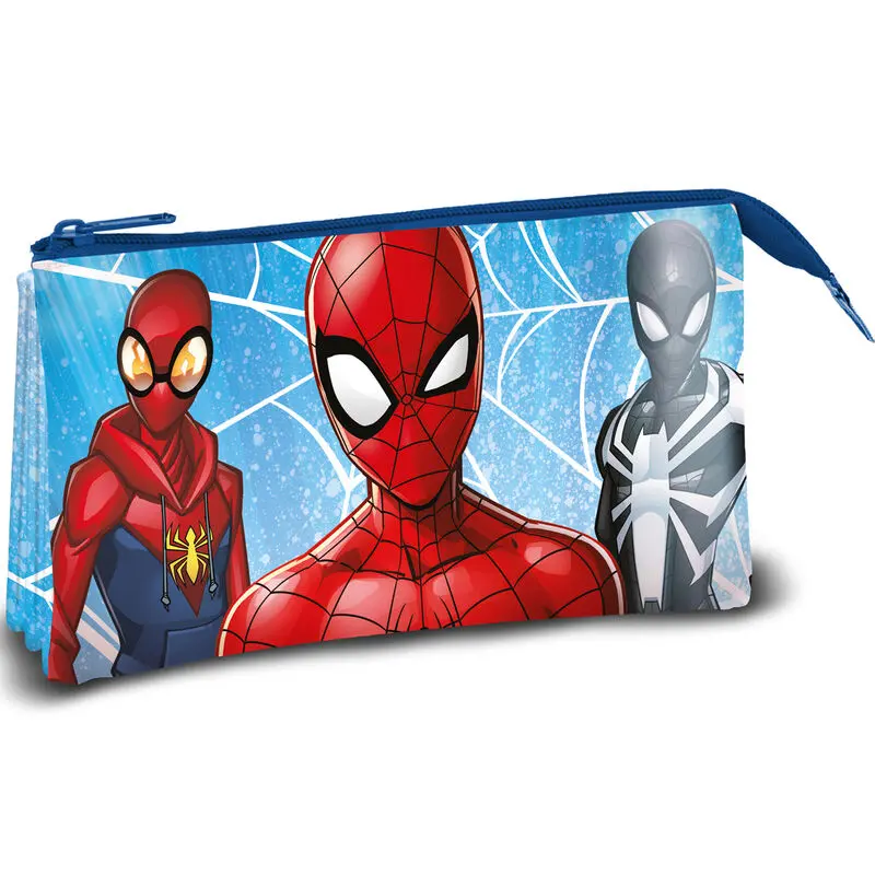 Marvel Spiderman etui triplu pentru creioane poza produsului