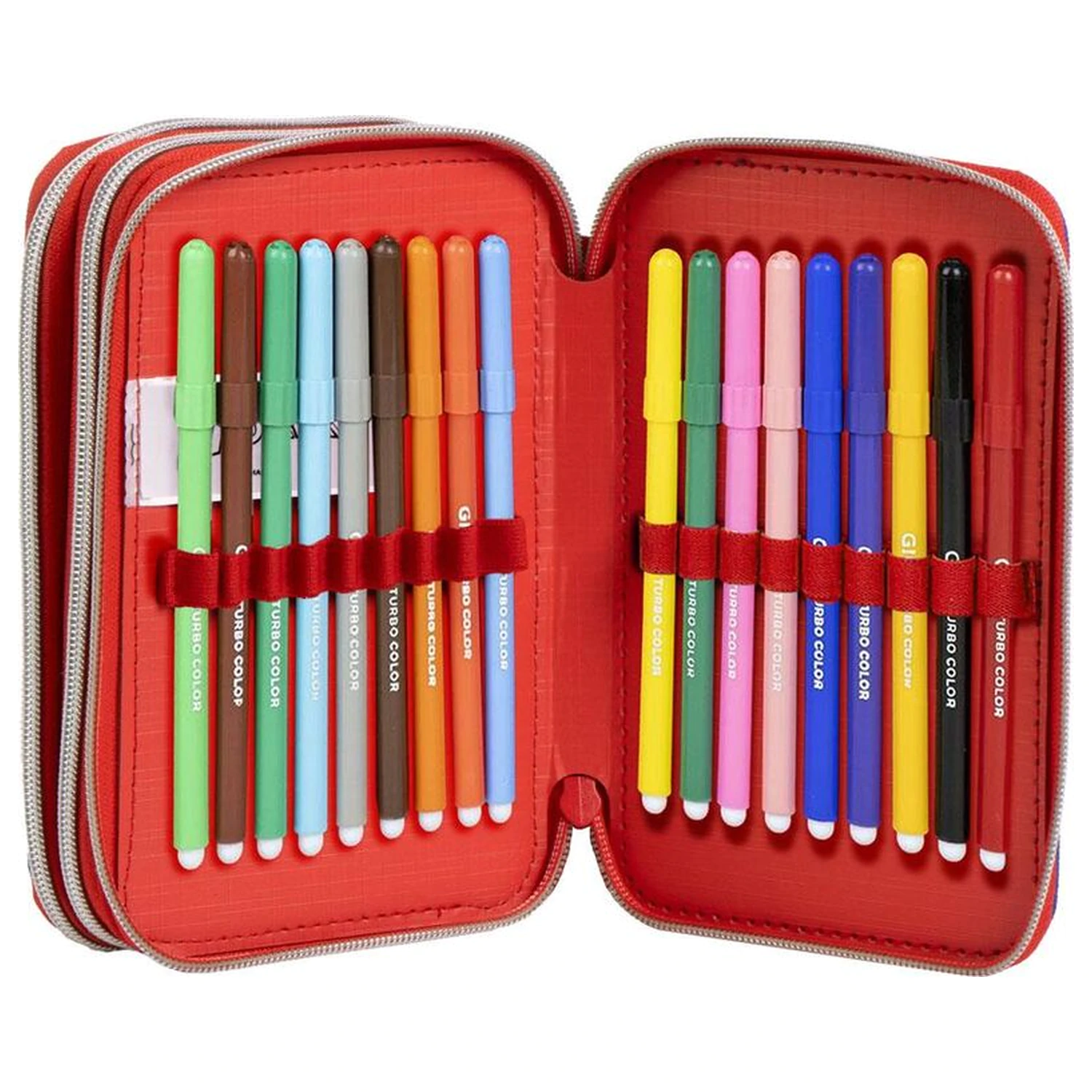 Marvel Spiderman etui triplu pentru creioane poza produsului