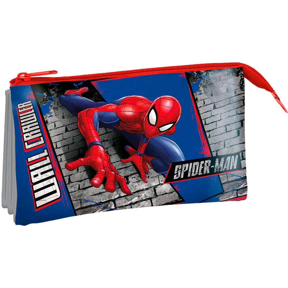 Marvel Spiderman etui triplu pentru creioane poza produsului