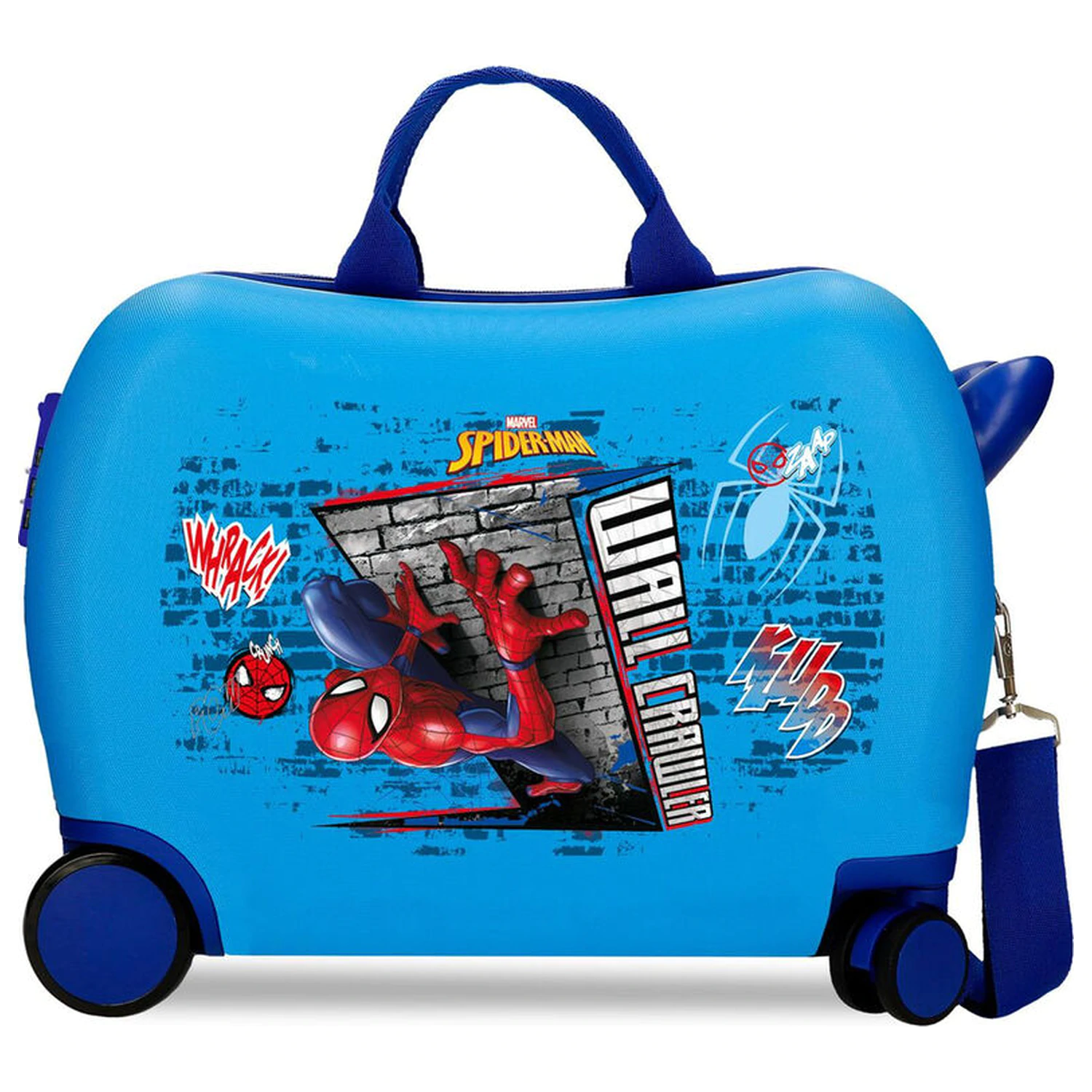 Marvel Spiderman Wall Crawler ABS troller valiza 50cm poza produsului