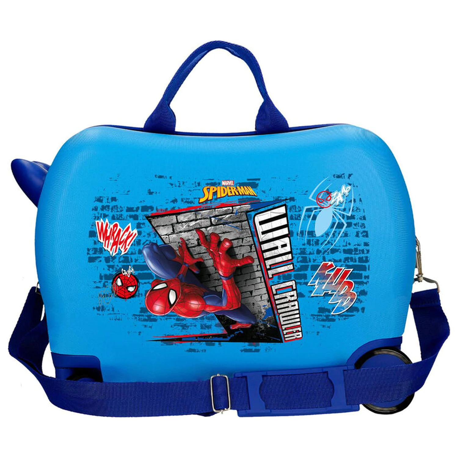 Marvel Spiderman Wall Crawler ABS troller valiza 50cm poza produsului