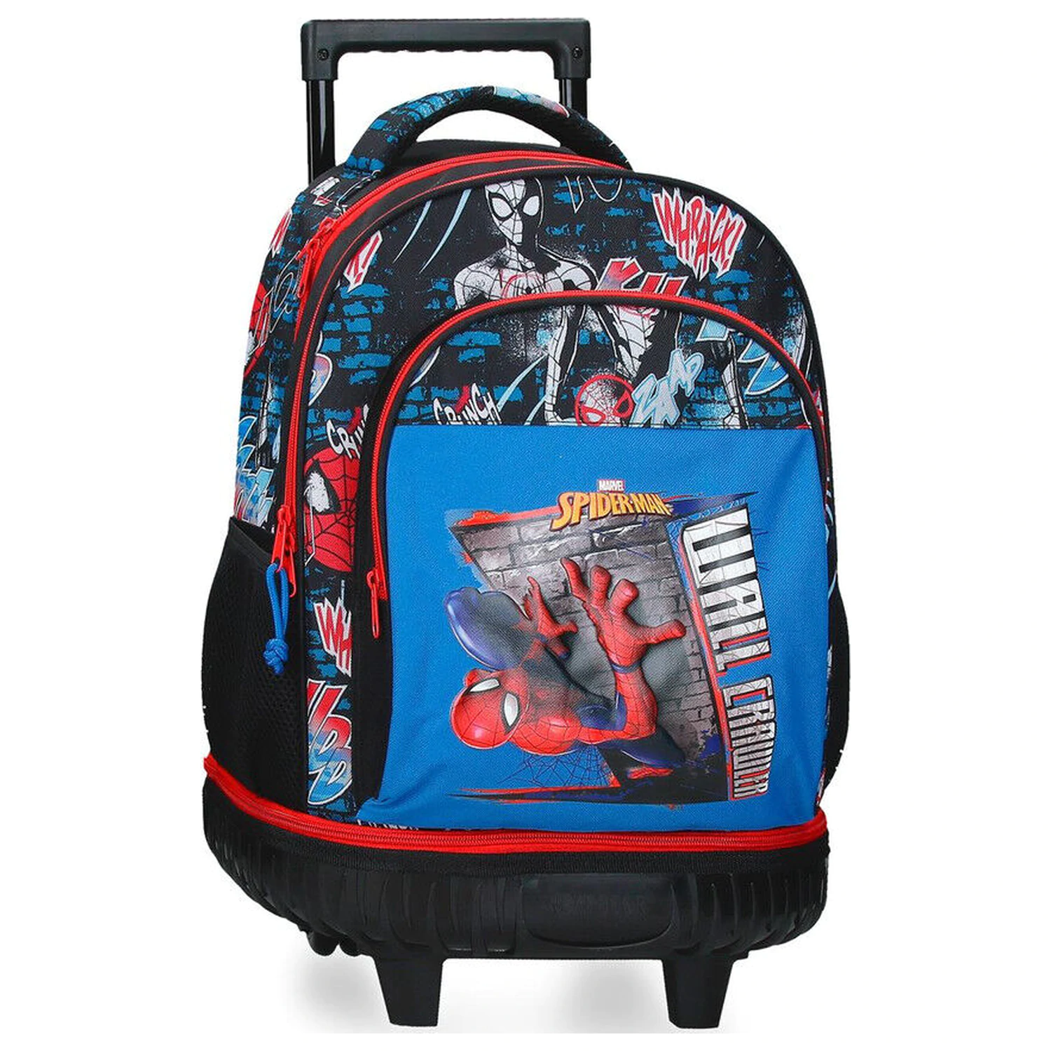 Marvel Spiderman Wall Crawler extraible compact troler 43cm poza produsului