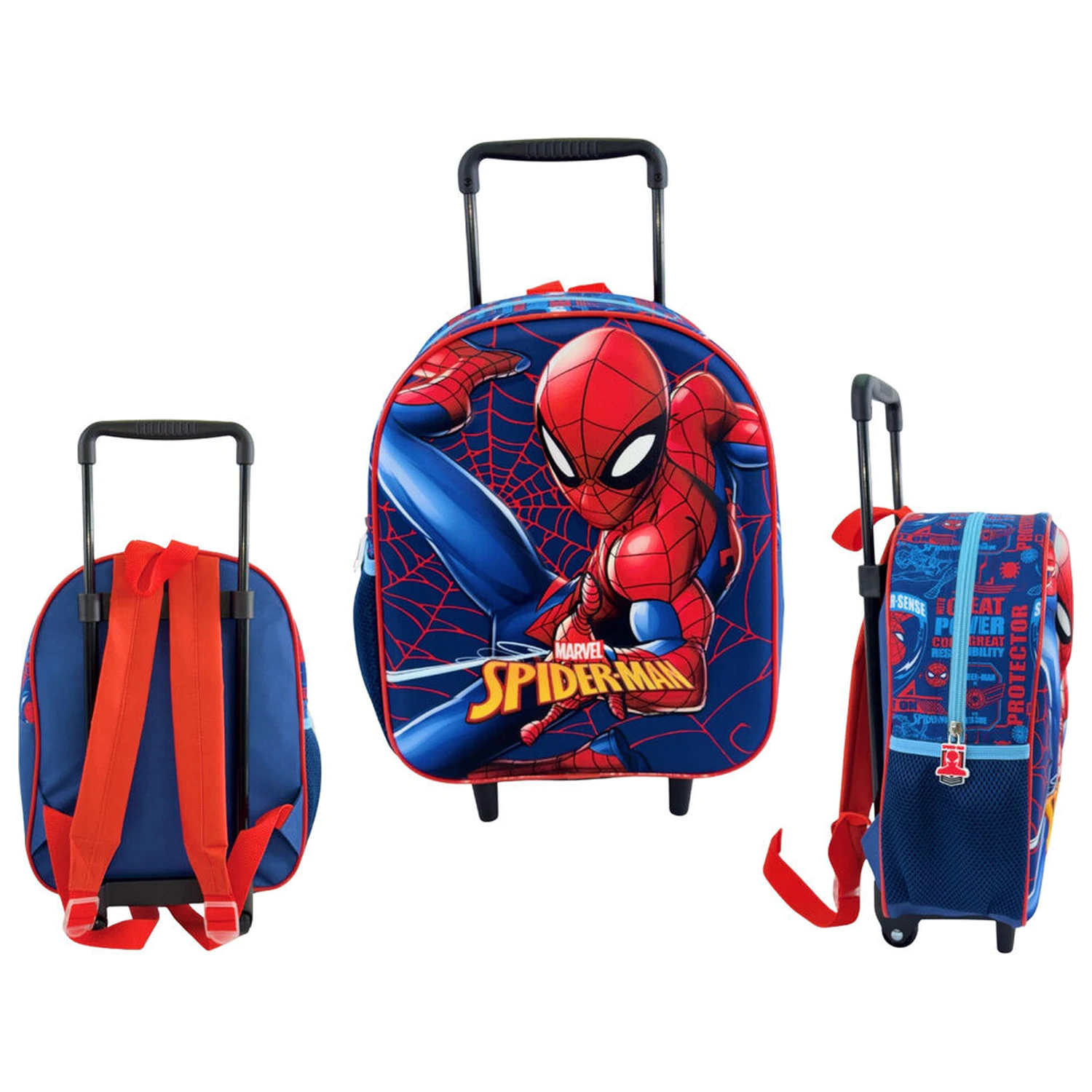 Marvel Spiderman Web 3D troler 32cm poza produsului