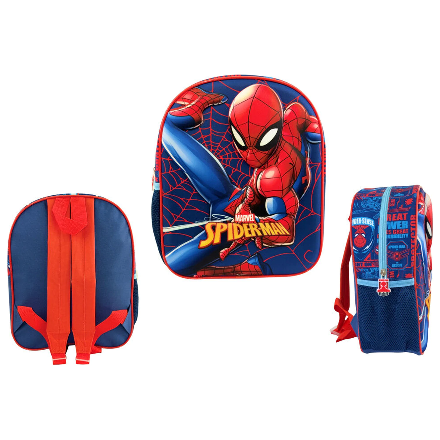 Marvel Spiderman Rucsac 3D Web 30cm poza produsului