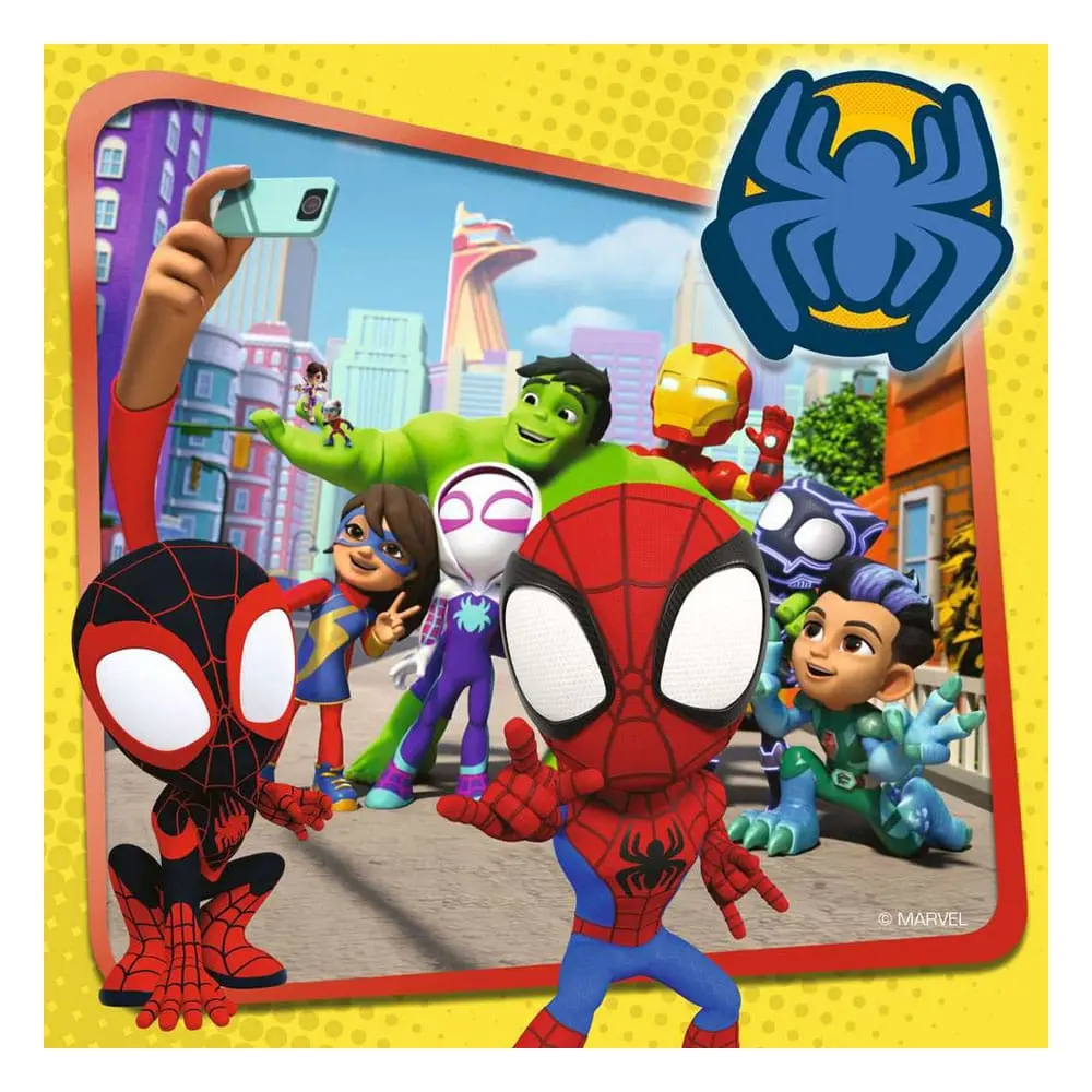 Spidey and His Amazing Friends Puzzle pentru copii (3 x 49 piese) poza produsului