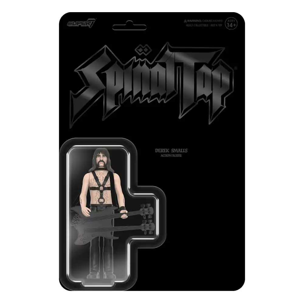 Figurină de acțiune Spinal Tap ReAction Wave 02 Derek Smalls (None More Black) 10 cm poza produsului