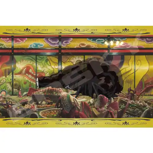 Spirited Away Jigsaw Puzzle After the Feast (1000 piese) poza produsului