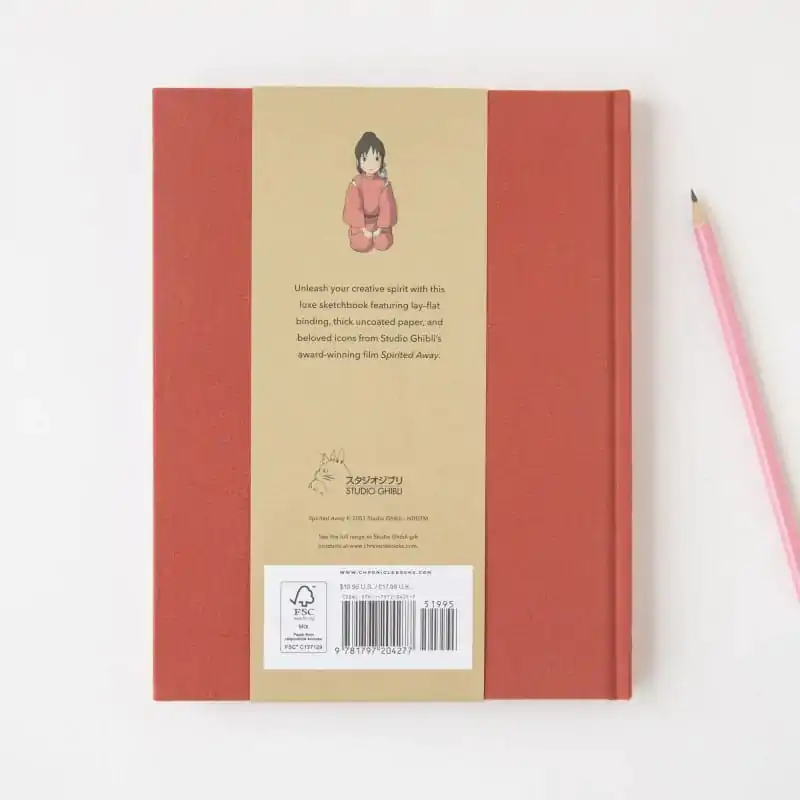 Spirited Away Sketchbook Chihiro & No Face Caiet de schițe poza produsului