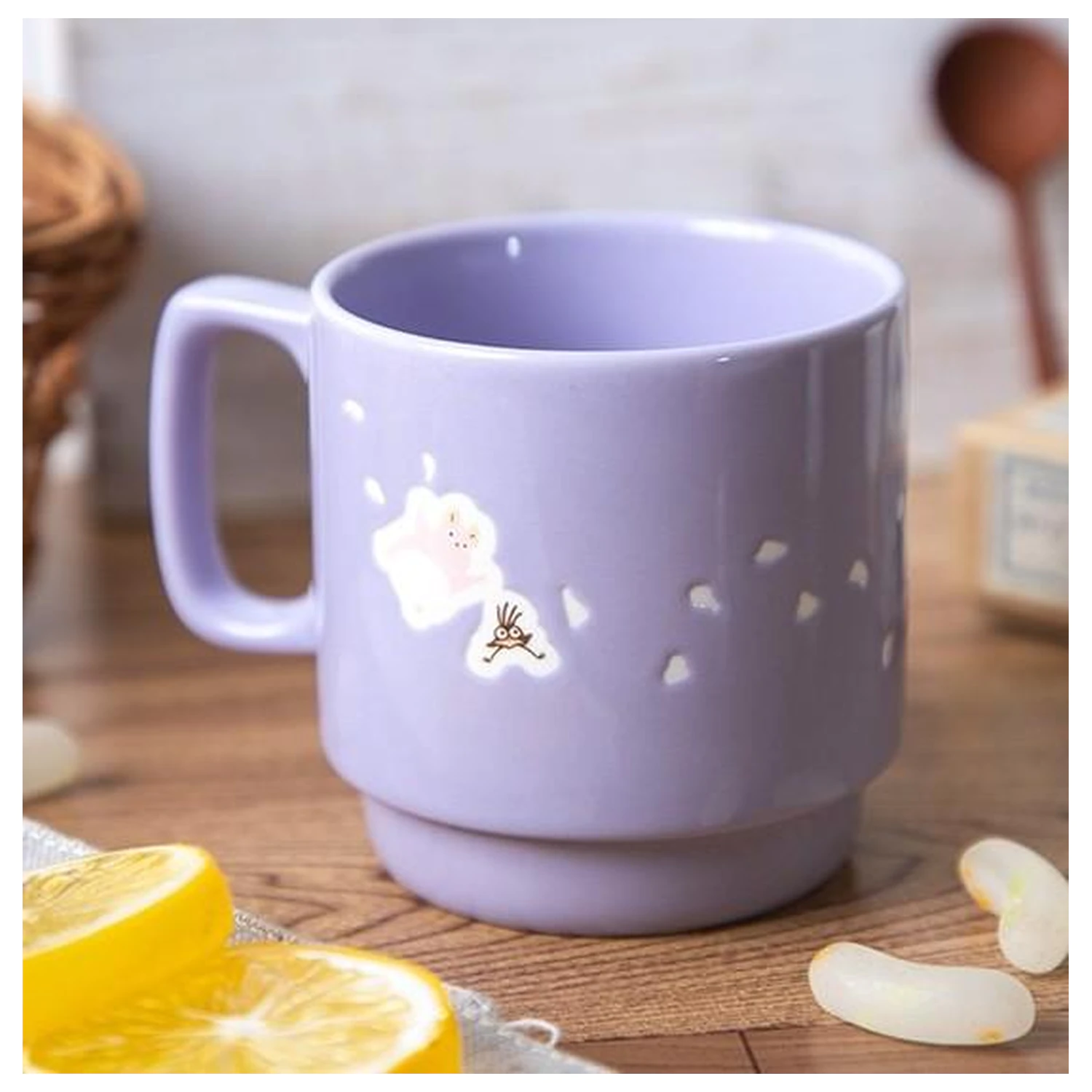 Spirited Away Chihiro si Haku Cana colorata embosata poza produsului