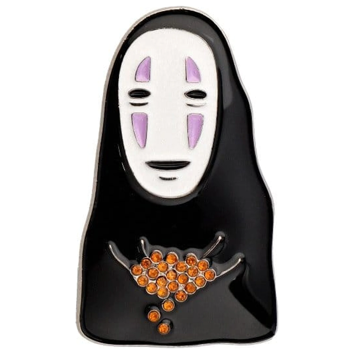Spirited Away brosa metalica No-Face poza produsului