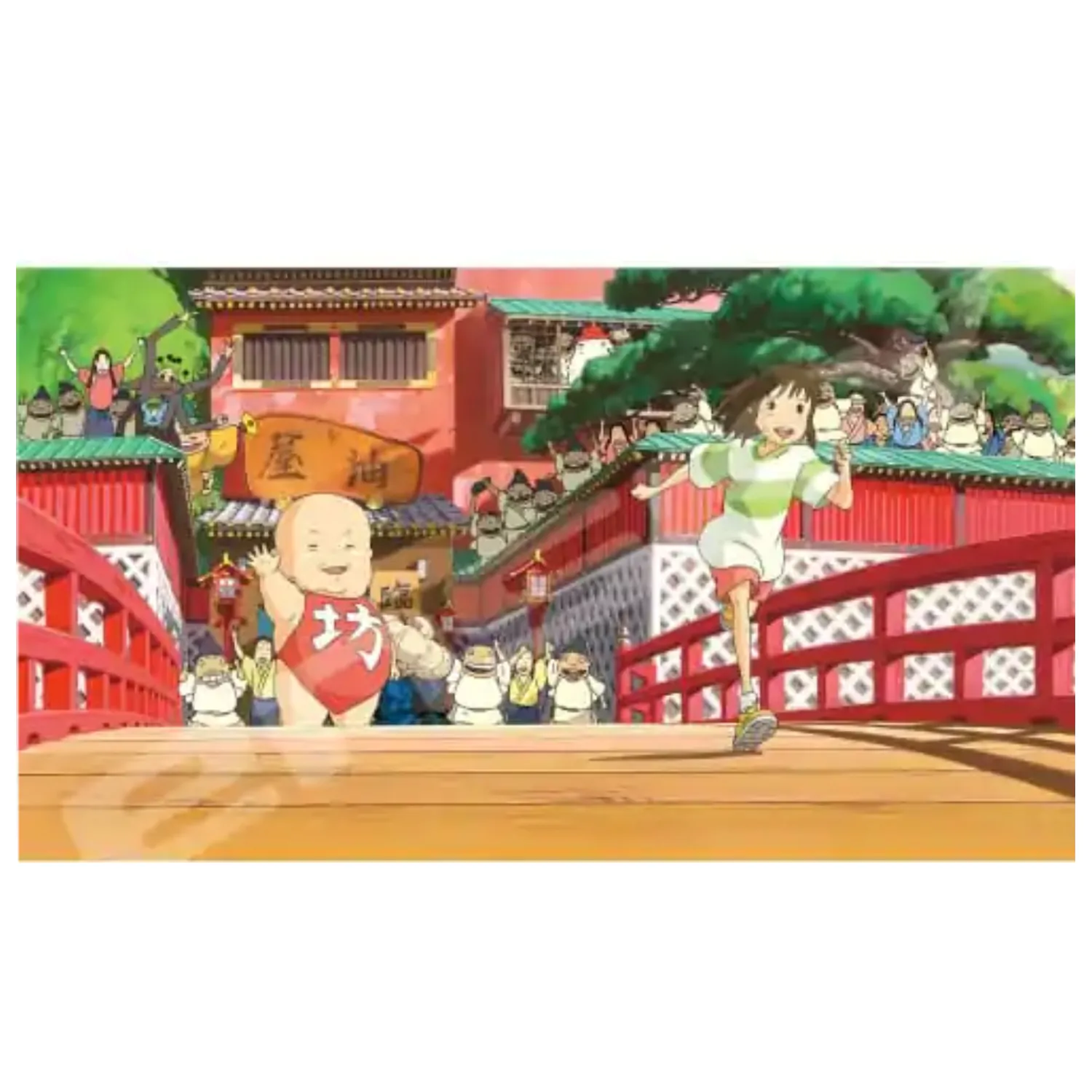 Spirited Away Jigsaw Puzzle Run Chihiro (1000 piese) poza produsului