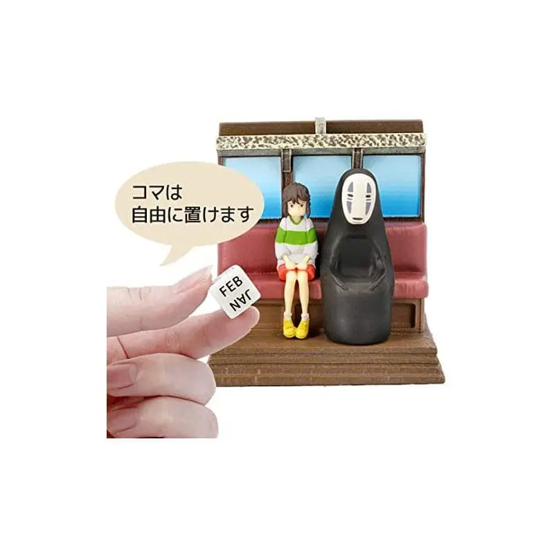 Statuie Spirited Away Dioramă Triciclu / Calendar Take Unabara Train 11 cm poza produsului