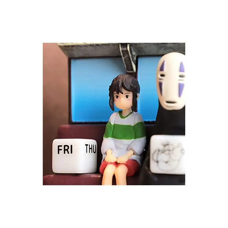 Statuie Spirited Away Dioramă Triciclu / Calendar Take Unabara Train 11 cm poza produsului