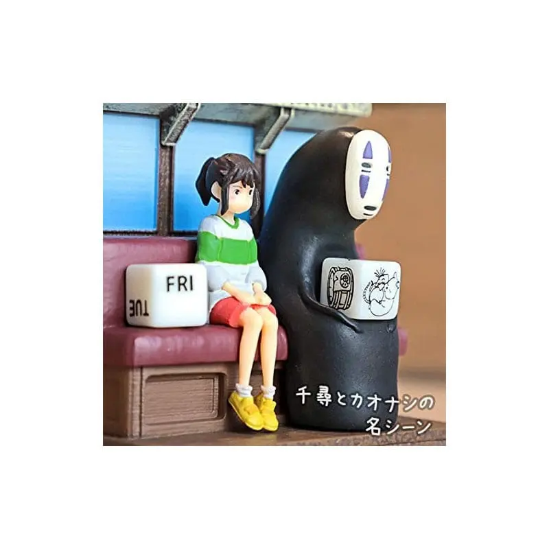 Statuie Spirited Away Dioramă Triciclu / Calendar Take Unabara Train 11 cm poza produsului