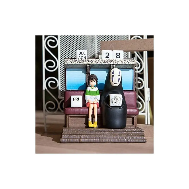 Statuie Spirited Away Dioramă Triciclu / Calendar Take Unabara Train 11 cm poza produsului