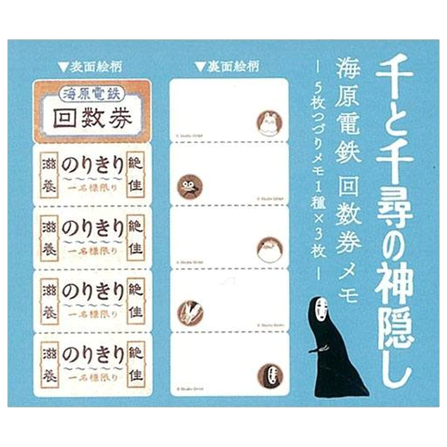 Spirited Away Mini Carnetel de Notite Bloc Bilete de Tren poza produsului