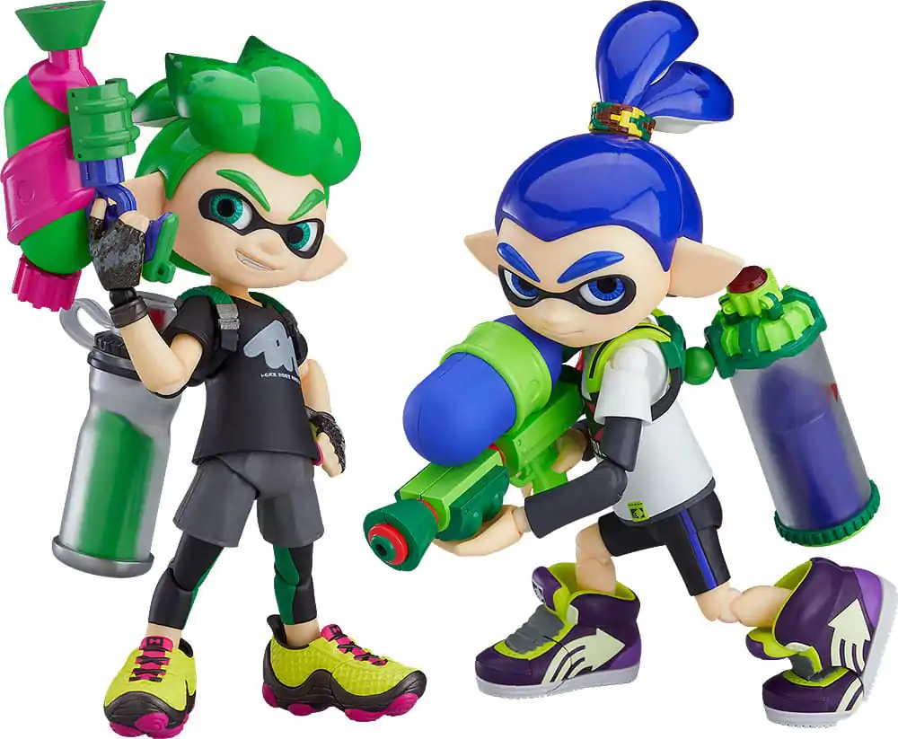 Figurină de acțiune Figma Splatoon/Splatoon 2 Splatoon Boy DX Edition 10 cm poza produsului