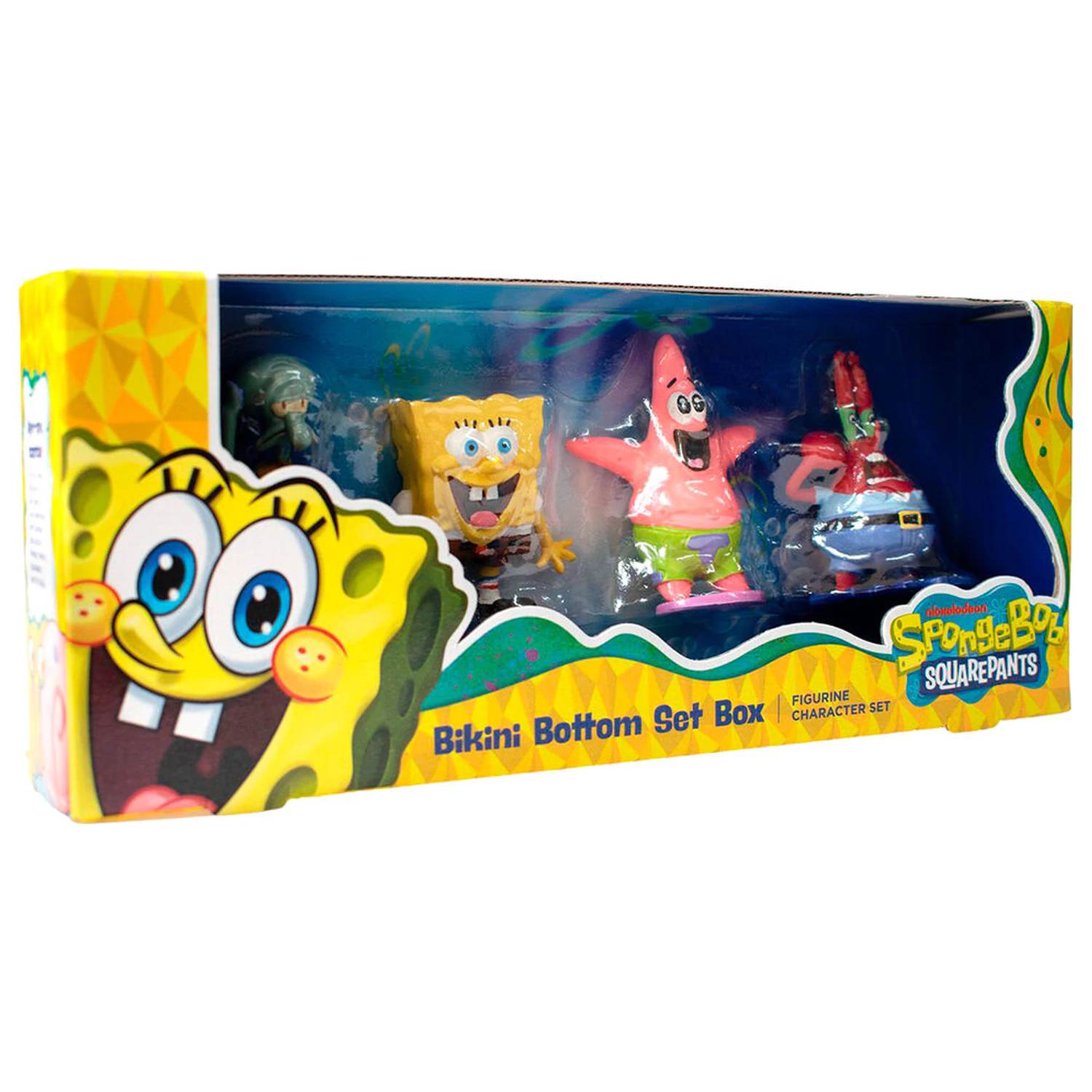 Sponge Bob pack 4 figurine poza produsului