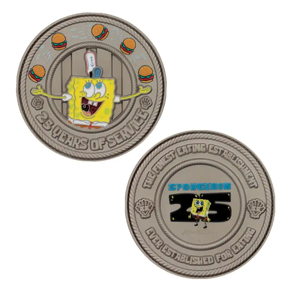 Monedă colecționabilă SpongeBob 25th Anniversary Limited Edition poza produsului