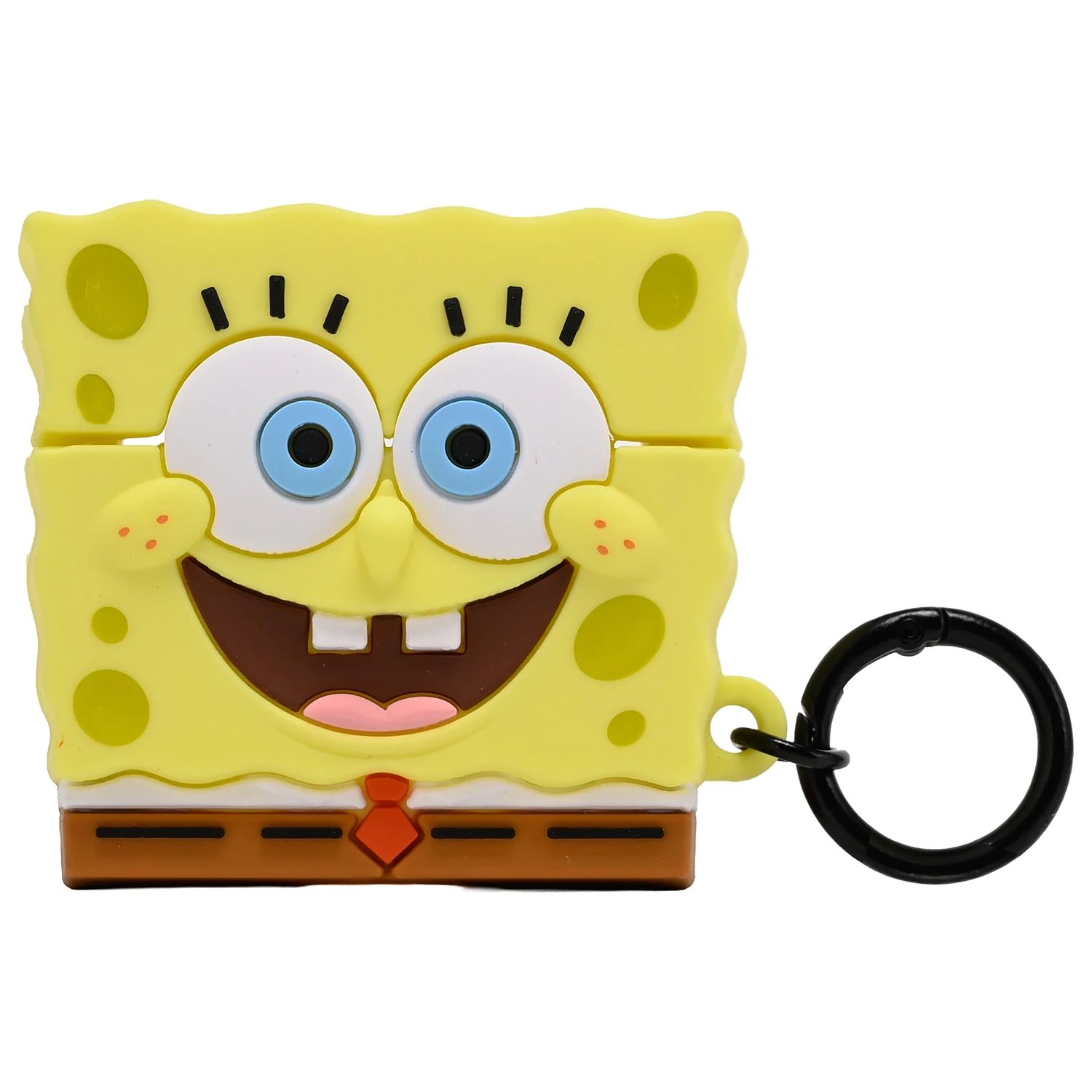 SpongeBob 3D Foam Carcasa AirPods din spuma cu clema pentru geanta poza produsului
