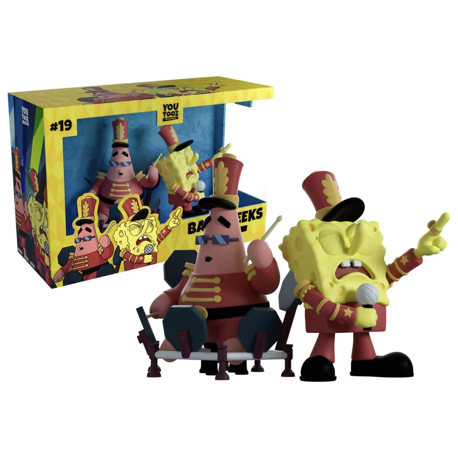 Figura SpongeBob Band Geeks 12cm poza produsului
