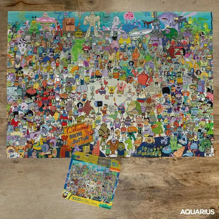 Puzzle SpongeBob Bikini Bottom (3000 de piese) poza produsului