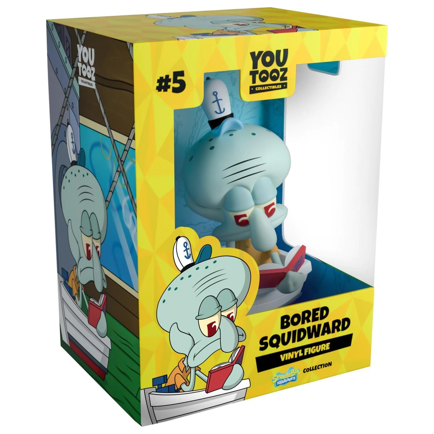 SpongeBob Bored Squidward Figura 11cm poza produsului