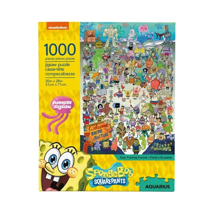 SpongeBob Puzzle Cast (1000 piese) poza produsului