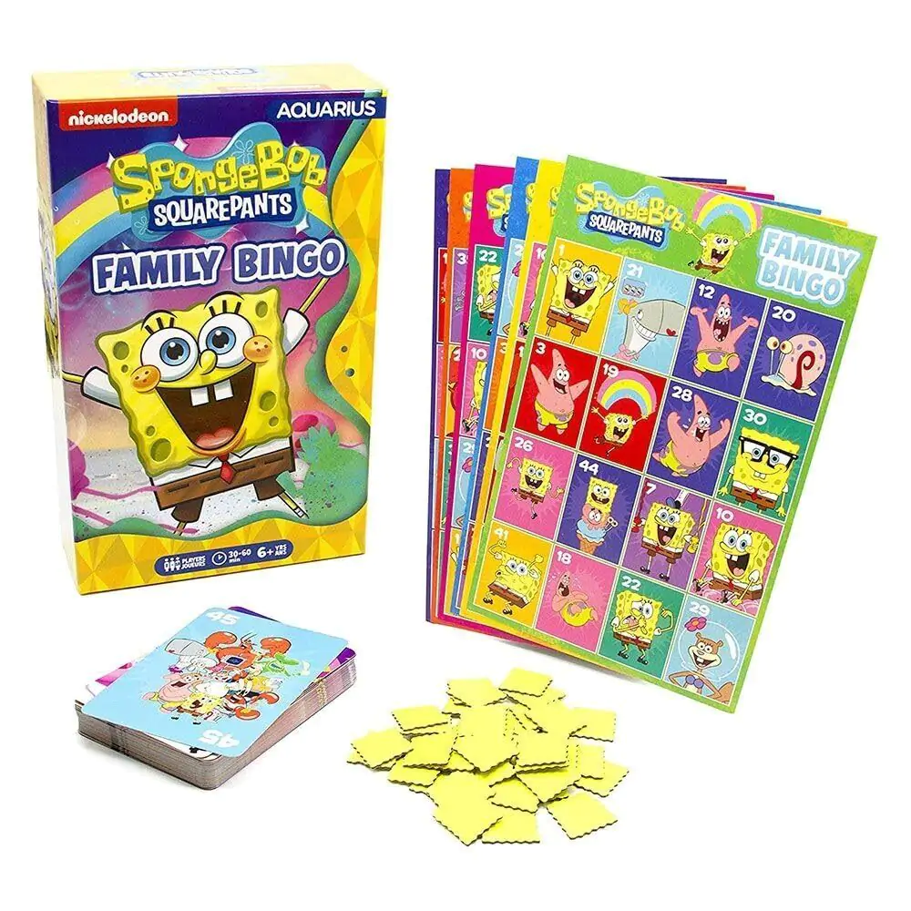 SpongeBob Board Game Joc de Societate Family Bingo *English Version* poza produsului