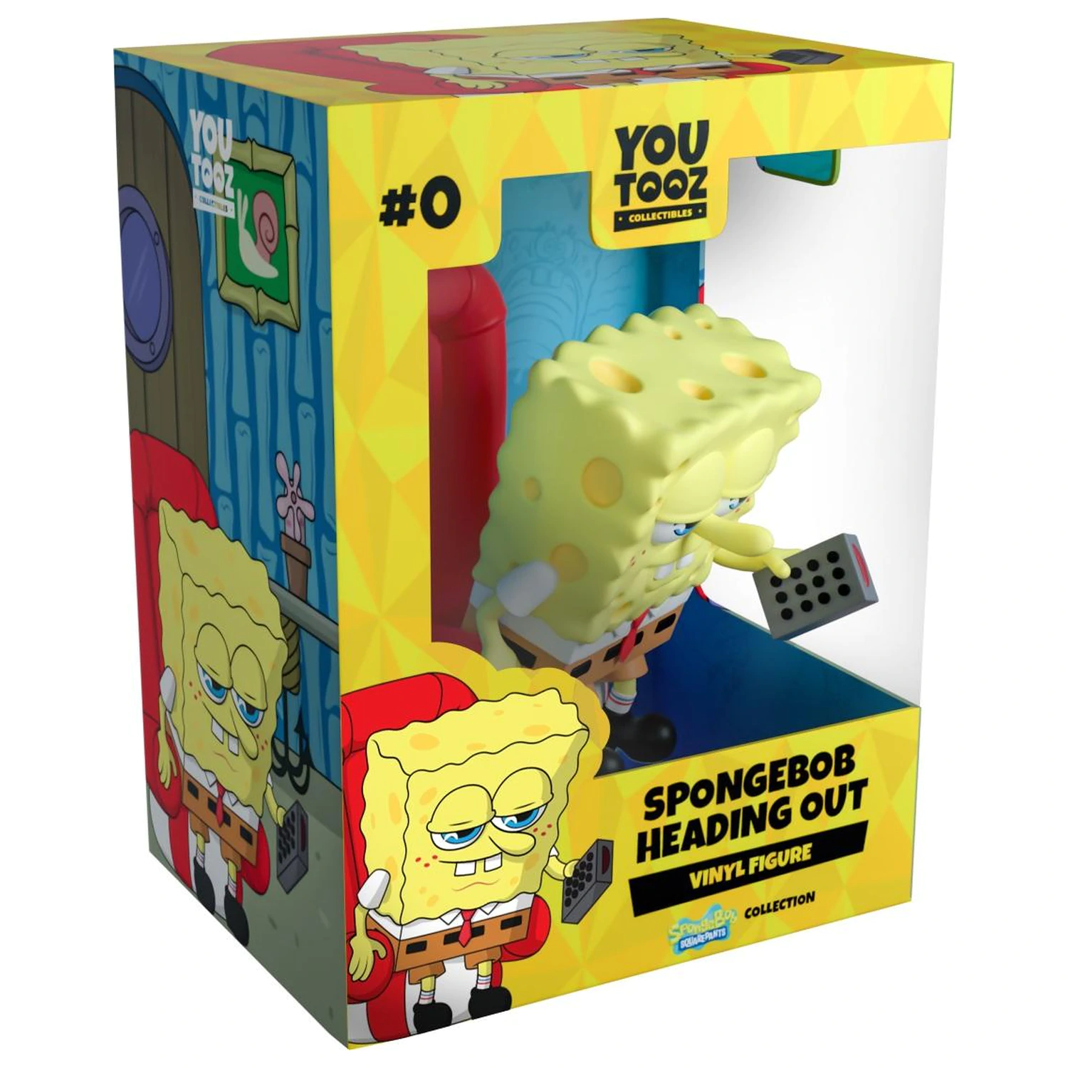 SpongeBob Heading Out - Figura 8 cm poza produsului