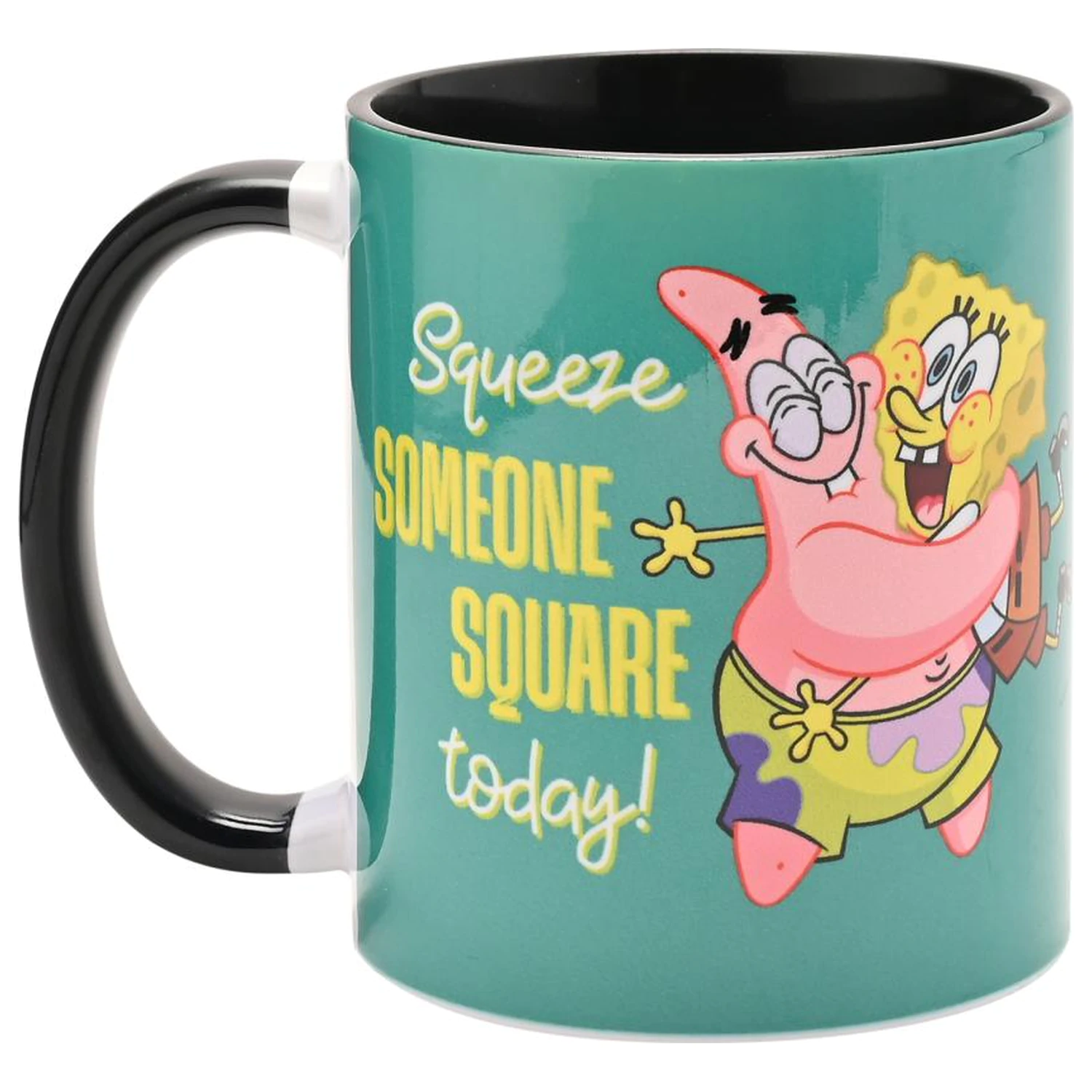 SpongeBob Hug Cană colorată la interior 325ml poza produsului