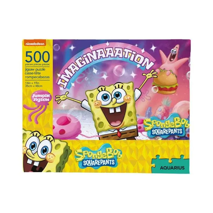 SpongeBob Puzzle Jigsaw Imaginaaation (500 piese) poza produsului