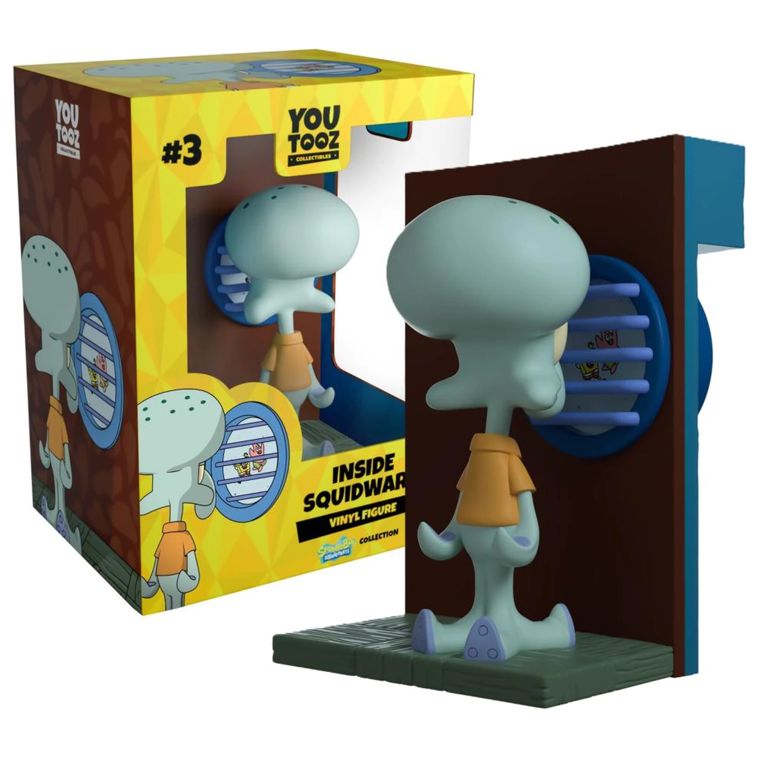 Figura SpongeBob Inside Squidward 10cm poza produsului