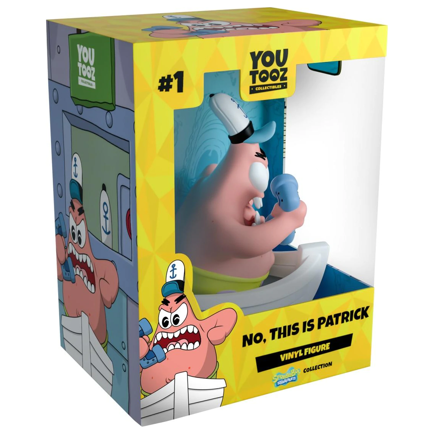 Figurina SpongeBob No, This Is Patrick 11cm poza produsului